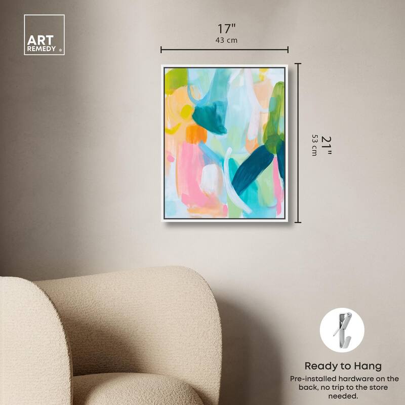 Layered Lush II Canvas by Art Remedy