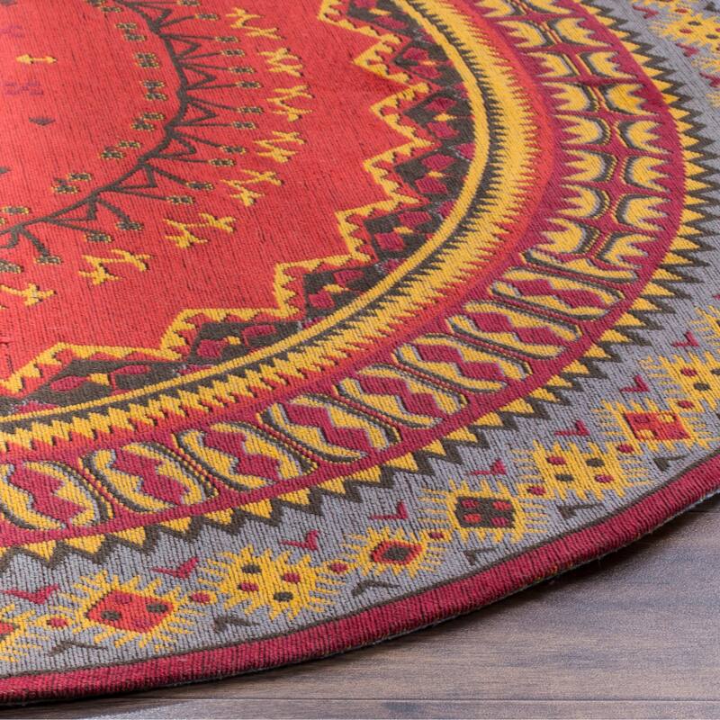 SAFAVIEH Classic Vintage Boho Rozeta Oriental Cotton Rug