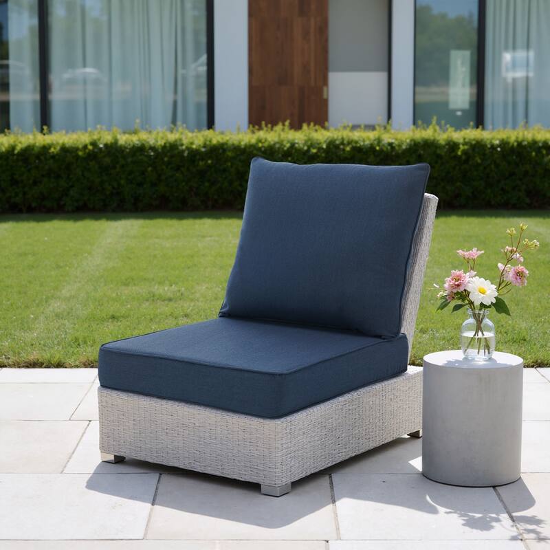 Sunbrella Indoor Outdoor Chair Cushion and Pillow