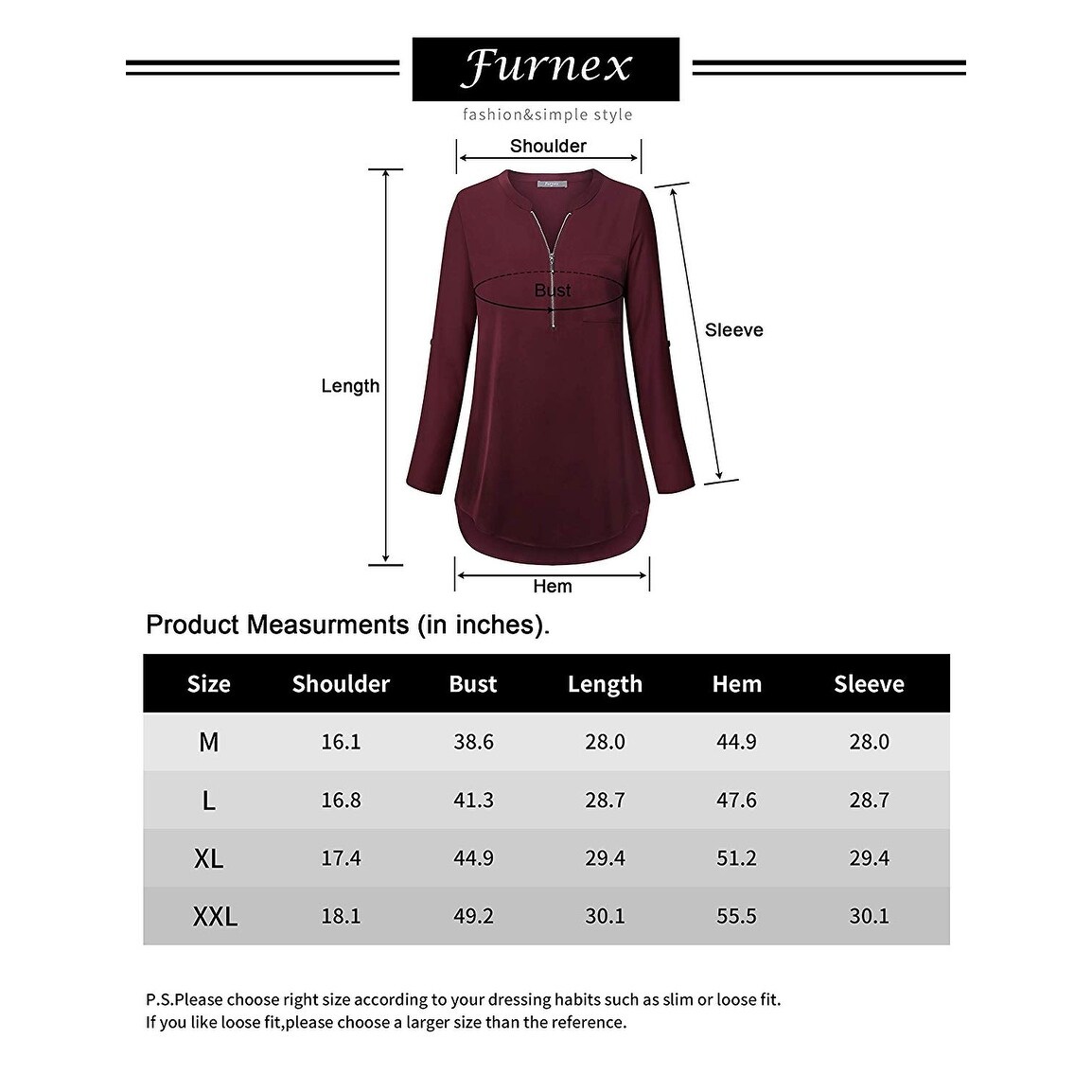 Shop Furnex Business Casual Tops For Women Womens Work Blouses Black Size X Large Overstock 29117189