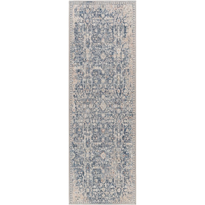 Artistic Weavers Sundari Vintage Blue Patterned Area Rug