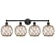 Option Oil Rubbed Bronze / Clear Glass with Brown Rope