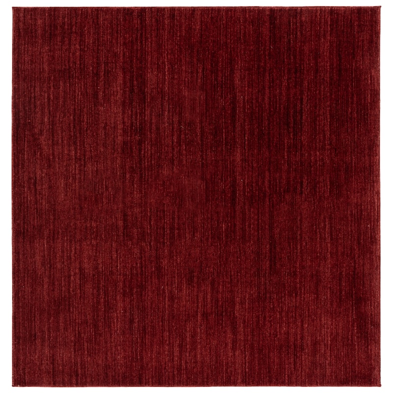 SAFAVIEH Mabel Margalida Rug - 6'7" Square - Red/Dark Red