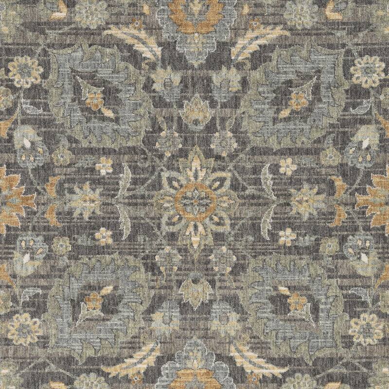 Copper Grove Wool Distressed Traditional Wool Area Rug