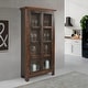 preview thumbnail 8 of 31, The Beach House Design Accent Cabinet w/ Glass Doors