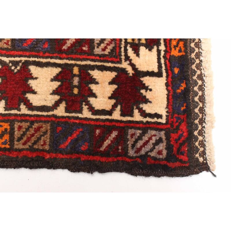 ECARPETGALLERY Hand-knotted Teimani Beige Wool Rug - 2'9 x 4'2