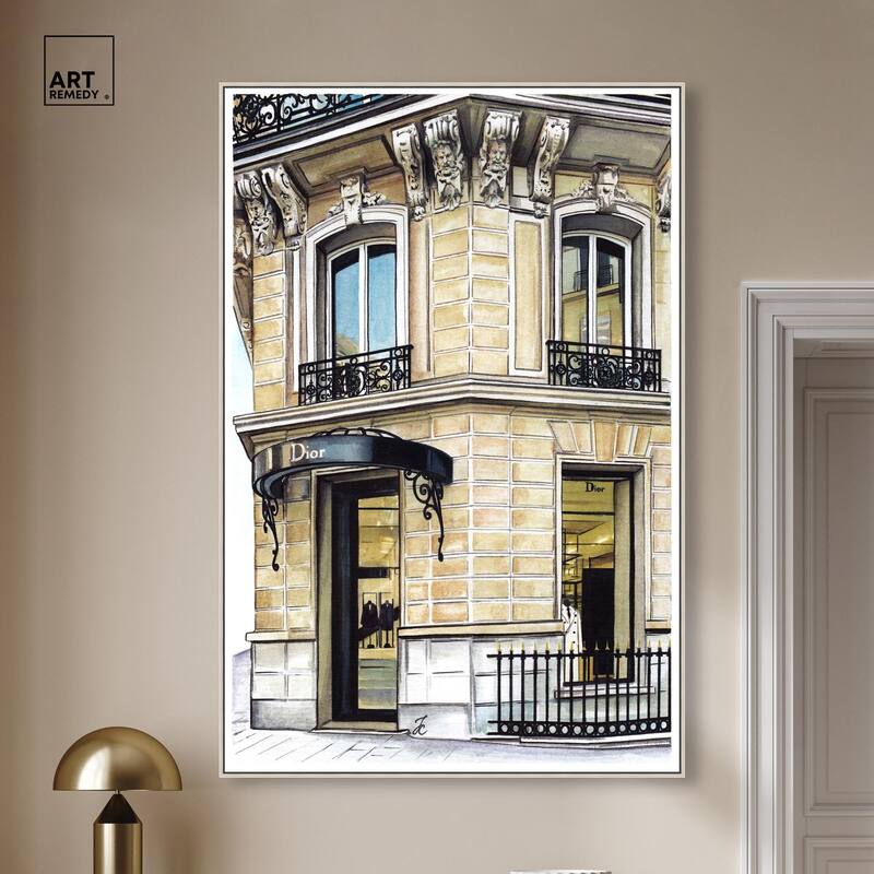 Doll Memories - Glamorous Drama Canvas by Art Remedy