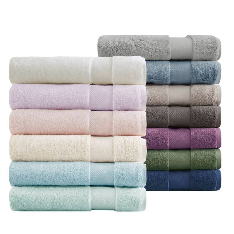 Madison Park Signature Turkish Cotton 6-piece Bath Towel Set