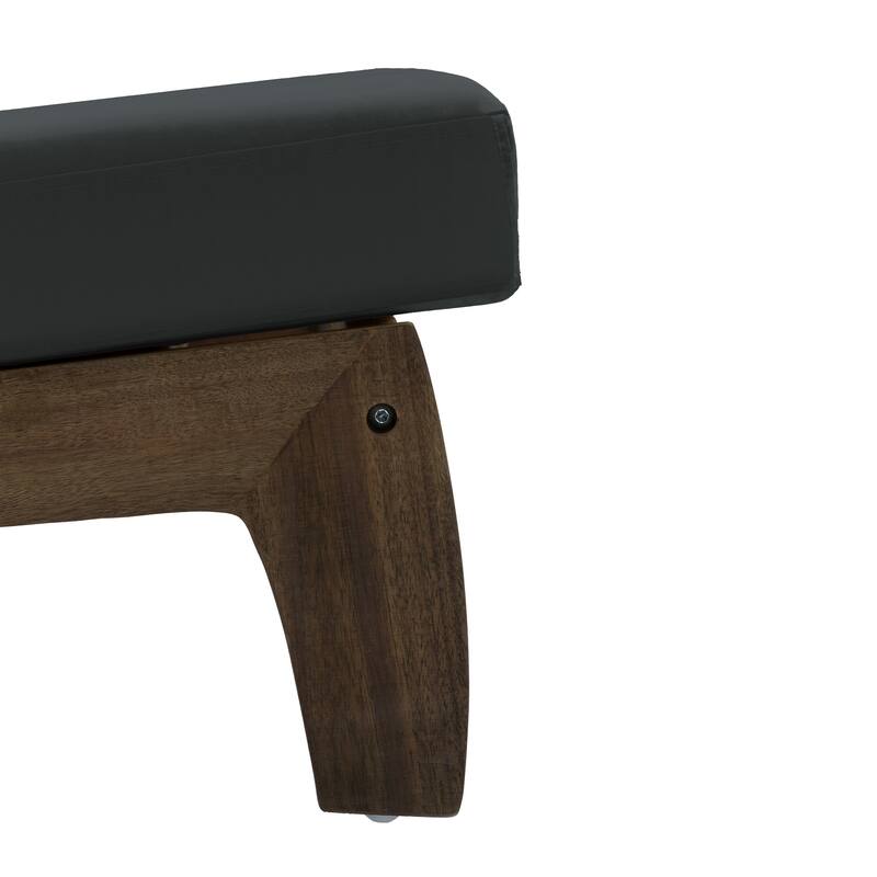 2 Set Patio Acacia Wood Outdoor Chair