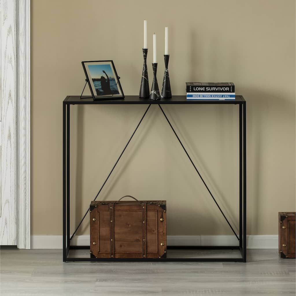 Modern Display Metal Console Table, for Dining