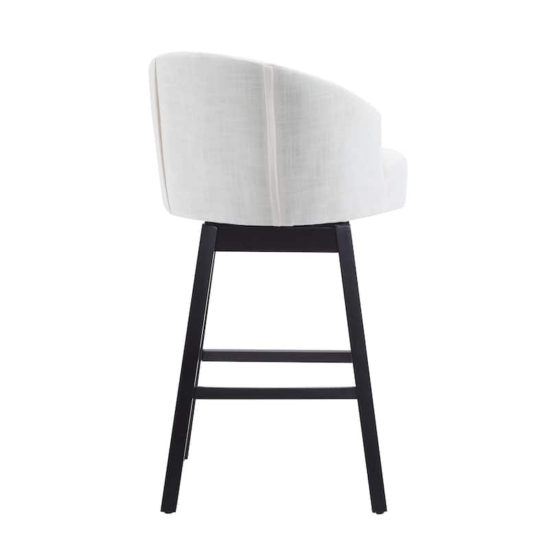 33.25" Swivel Counter Stools Set Of 2