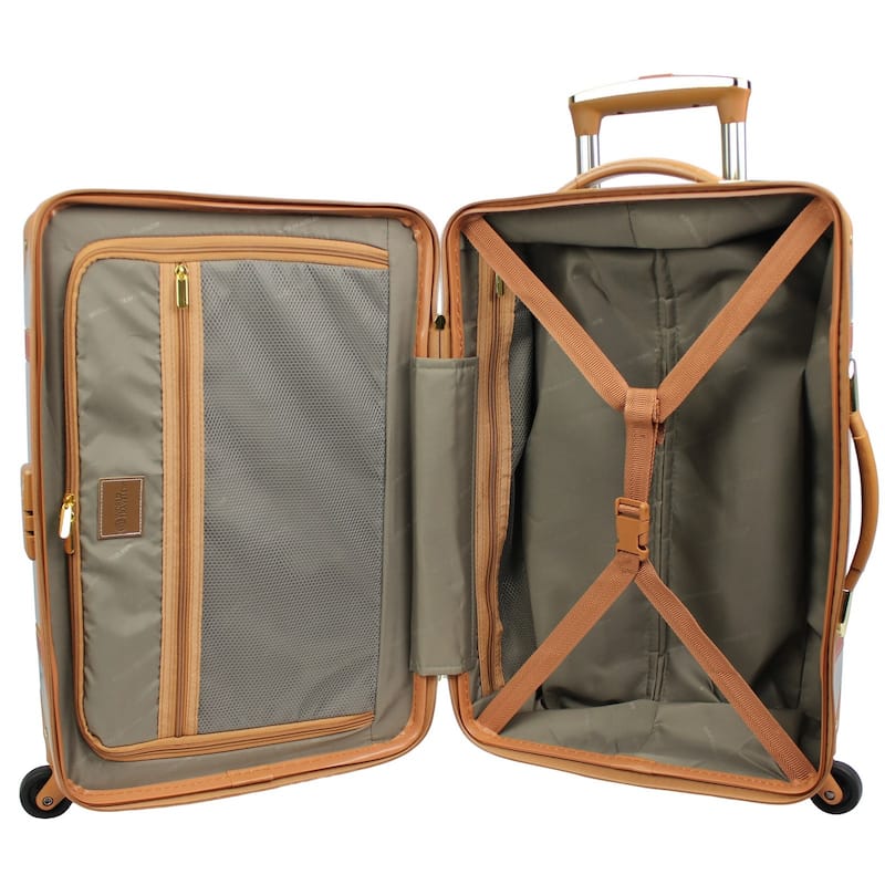 World Traveler VentureX 2-Pc Spinner Vintage Style Luggage