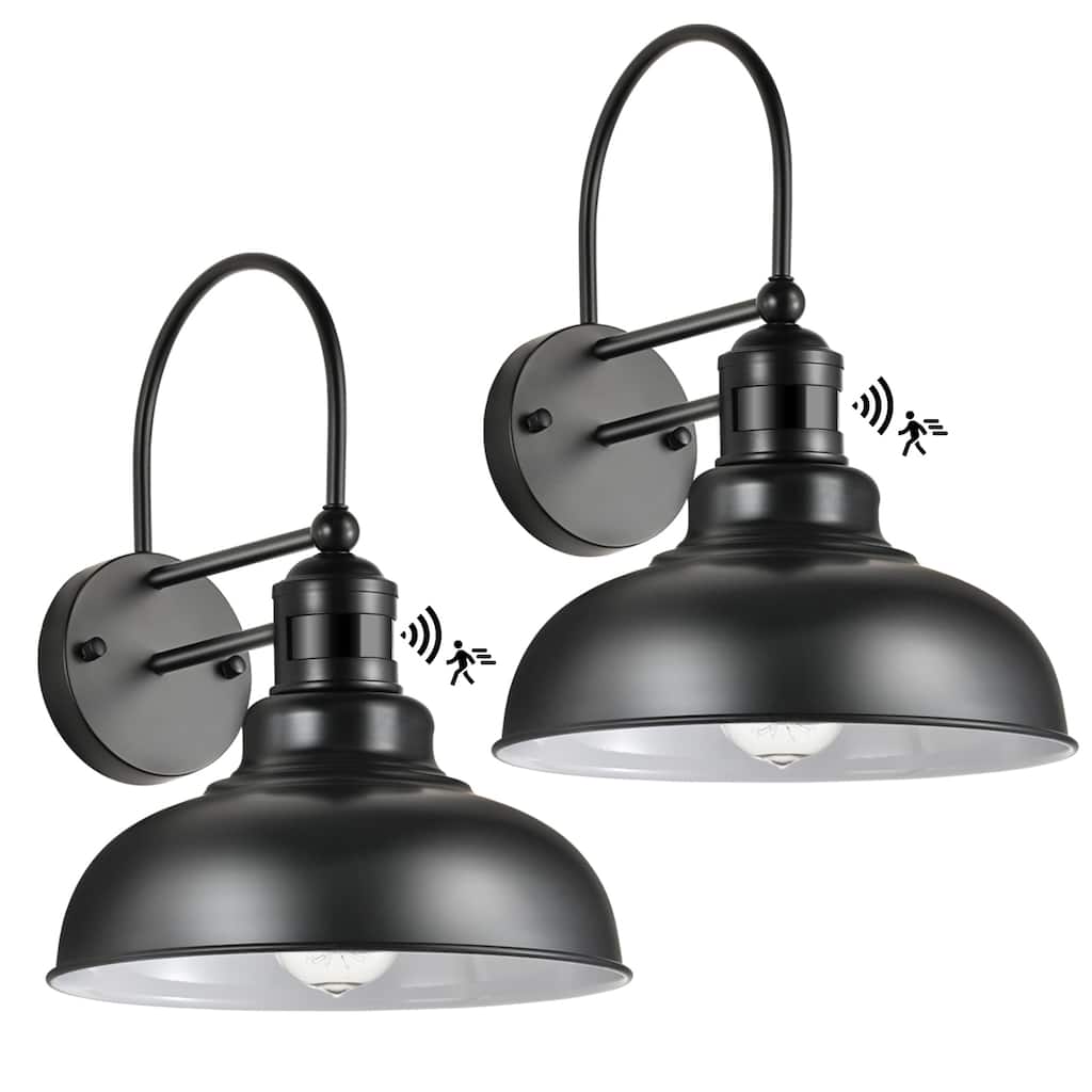 Motion Sensor Outdoor Wall Lights Waterproof Wall Lantern for House Porch Garage