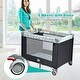 preview thumbnail 5 of 8, Gymax Portable Baby Playard Playpen Nursery Center w/ Changing Station - 39.5'' x 29.5'' x 43.5''