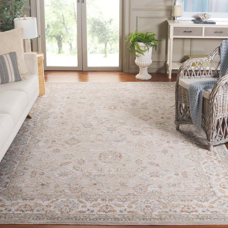 SAFAVIEH Culture Karit Oriental Rug - 10' x 13' - Grey/Blue Rust