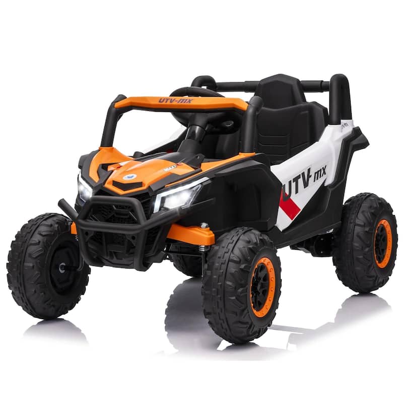 12V Kids Ride On Car - Orange