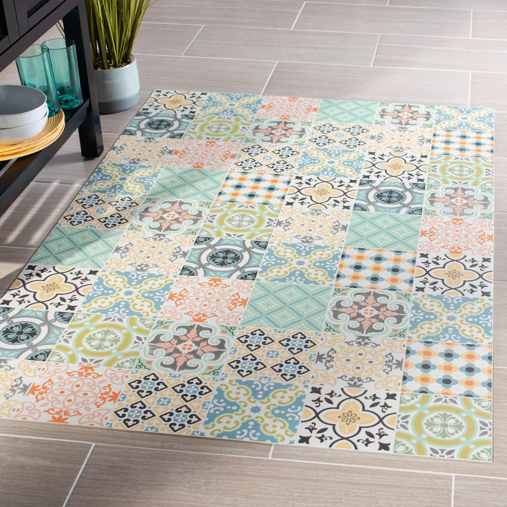 SAFAVIEH Vinyl Floor Rozalia Rug