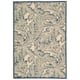 SAFAVIEH Courtyard Bettyjane Tropical Leaves Indoor/ Outdoor Area Rug