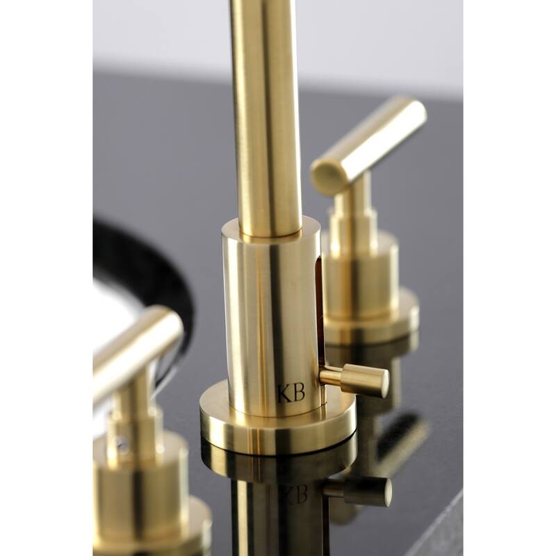Kingston Brass Manhattan 8 in. Widespread Bathroom Faucet