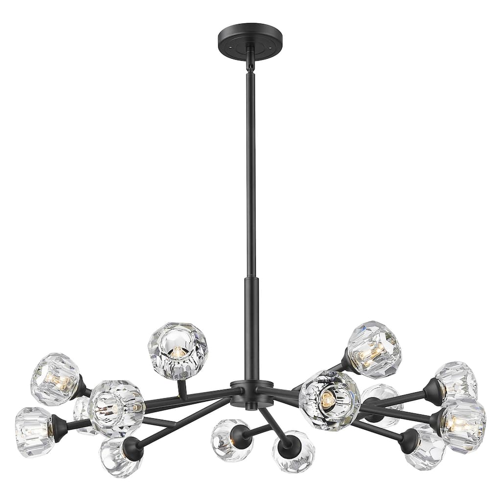 Innovations Lighting 465-14CR-G465-CL Aurora 14 Light 28" Wide Sputnik