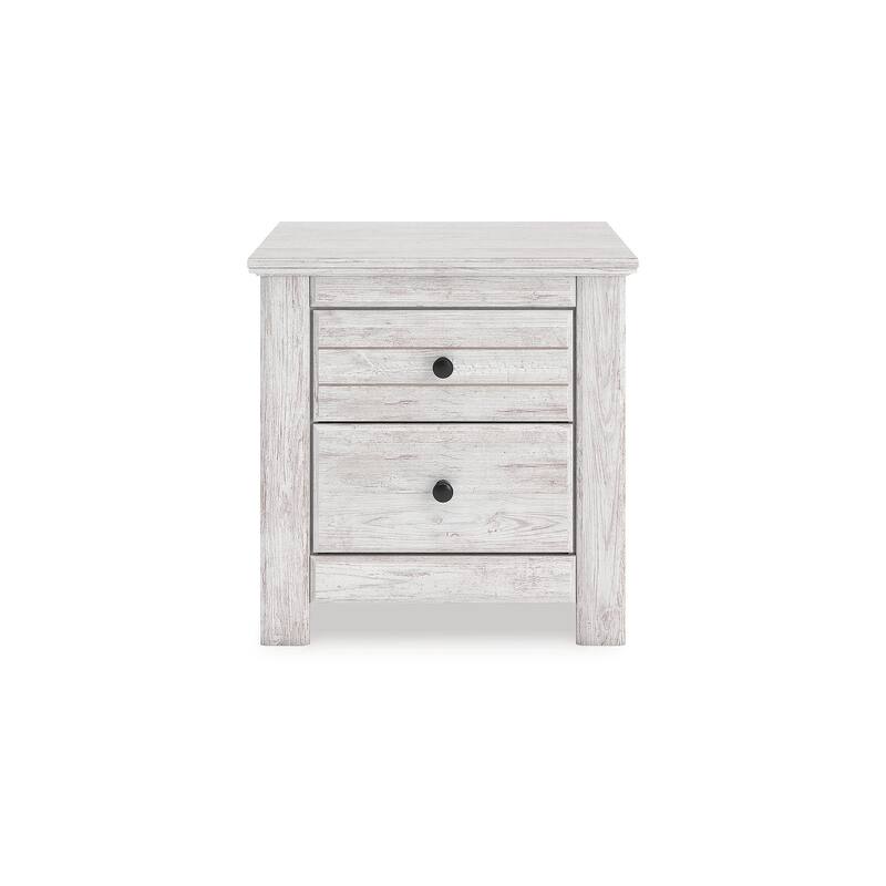 Signature Design by Ashley Allihauser White Nightstand