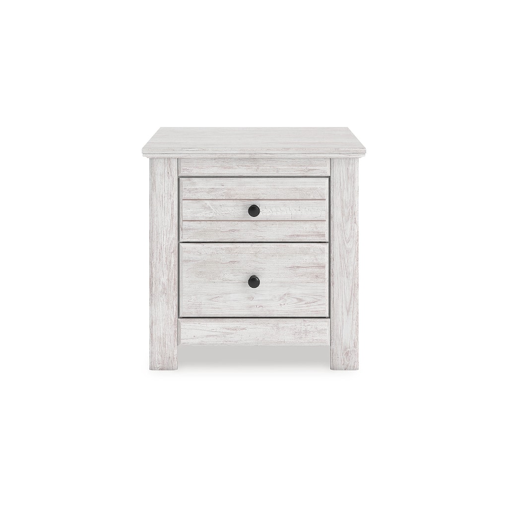 Signature Design by Ashley Allihauser White Nightstand