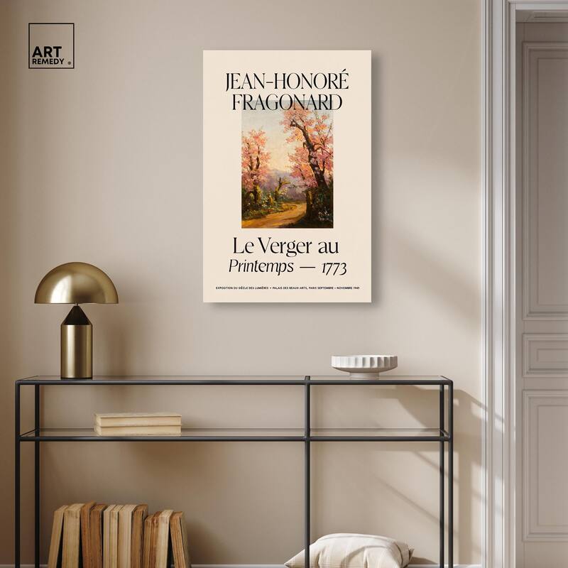 Springtime in Art Canvas by Art Remedy, Gallery Wrapped