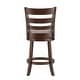 preview thumbnail 22 of 42, Verona Ladder Back Swivel Counter Height Stool by iNSPIRE Q Classic