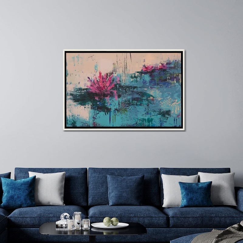 "Lily I" by Olena Bogatska Framed