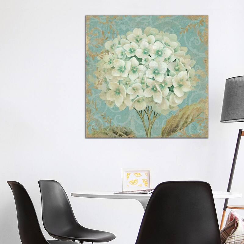 iCanvas "Hydrangea Square II" by Wild Apple Portfolio Canvas Print - 37x37x1.5