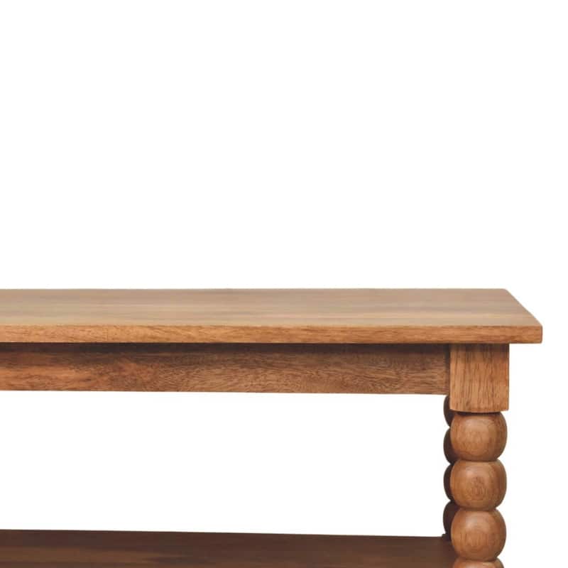 Artisan Furniture Solid Wood Barley Twist Coffee Table , Brown