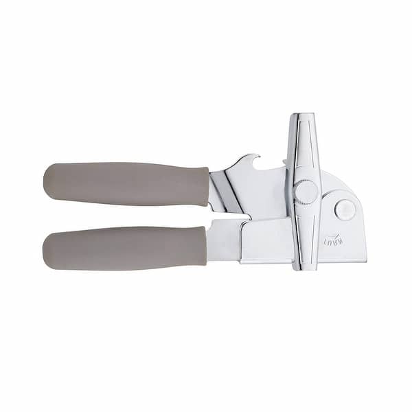Swing-A-Way 5215422 Portable Manual Can Opener With Cushioned Ergonomic  Handles & Built In Bottle Opener - Gray - Bed Bath & Beyond - 28712600