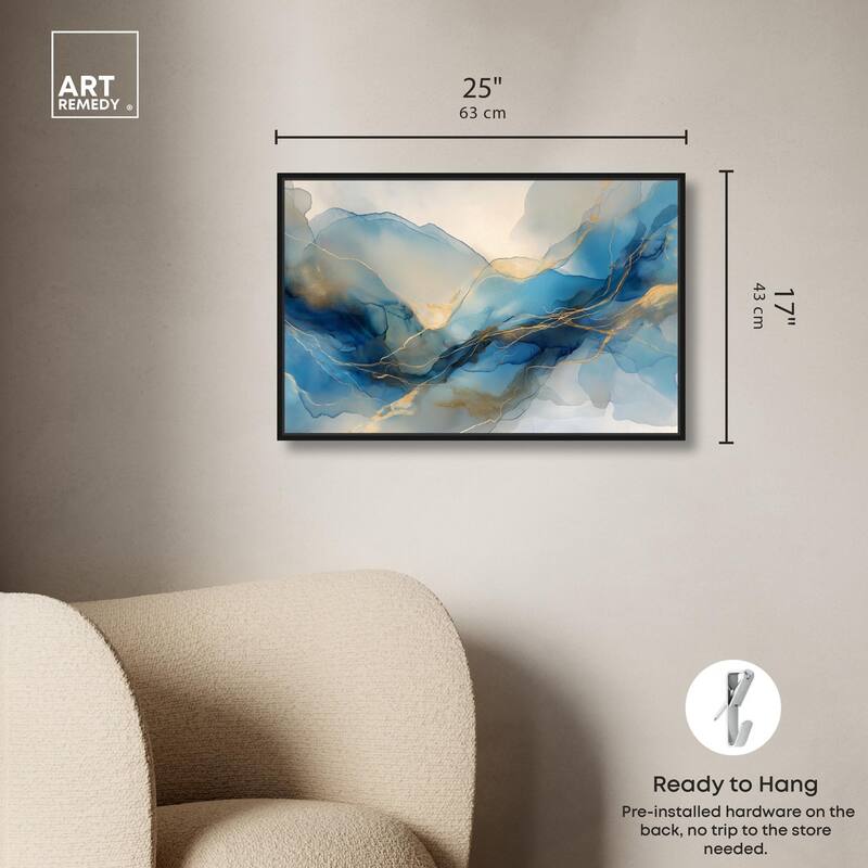 Postmodern Flow II Canvas by Art Remedy