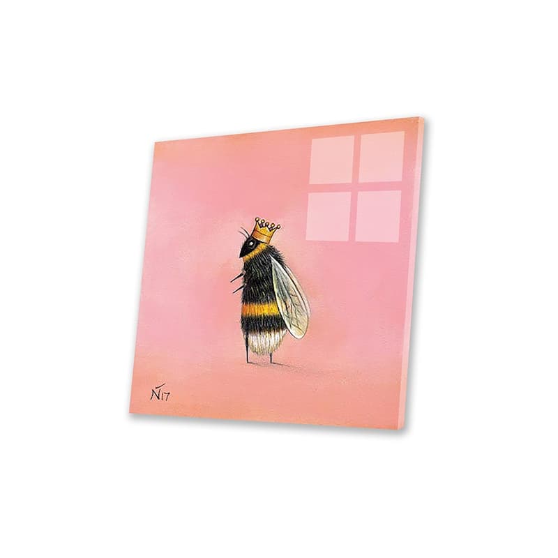 Queen Bee Print On Acrylic Glass by Neil Thompson