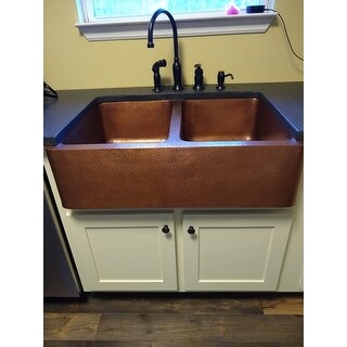 Shop Sinkology Rockwell Farmhouse Apron Front Double Bowl ...