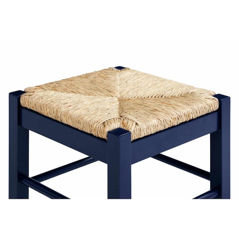 SQ Rush Backless Wood 24-inch Counter Stool