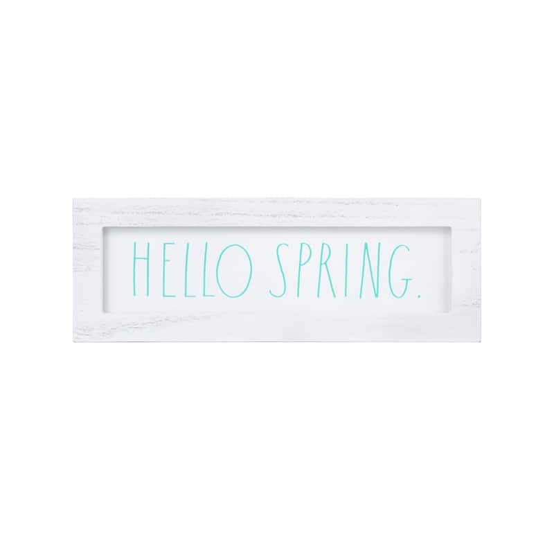 Rae Dunn SPRING Décor - Wall/Desk Signs