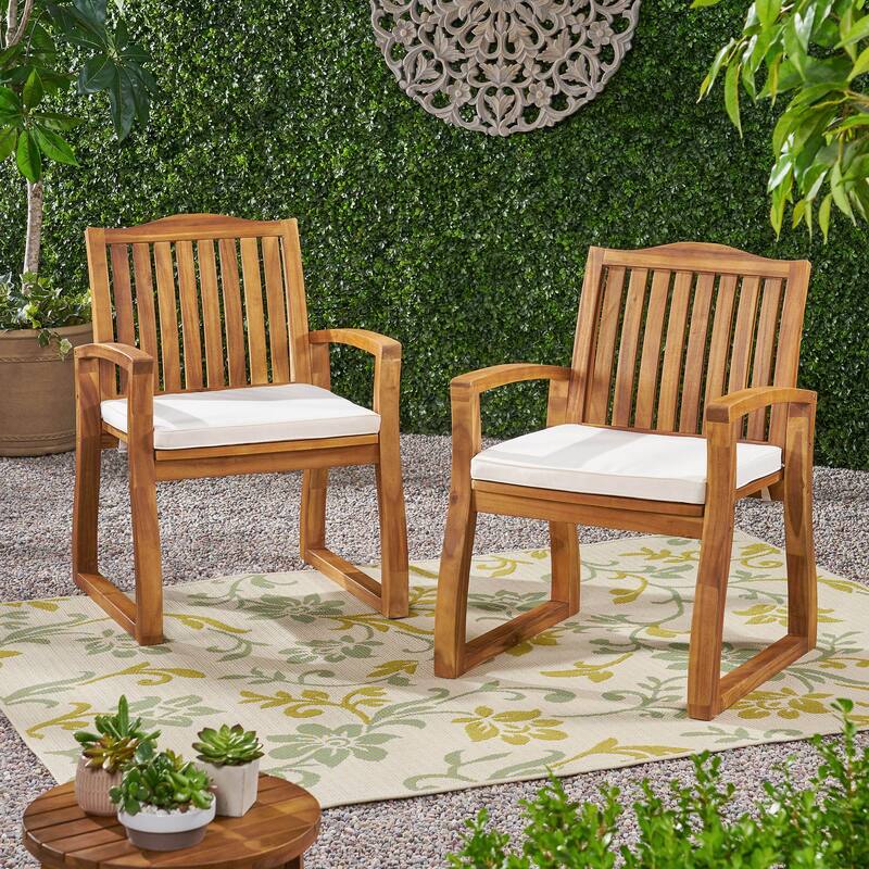 Christopher Knight Home - Della Wood Dining Chairs (Set of 2)