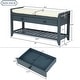 preview thumbnail 8 of 6, Shoe Bench, Entryway Bench with Storage Shoe Storage Bench with Cushion Seating Entryway Bench