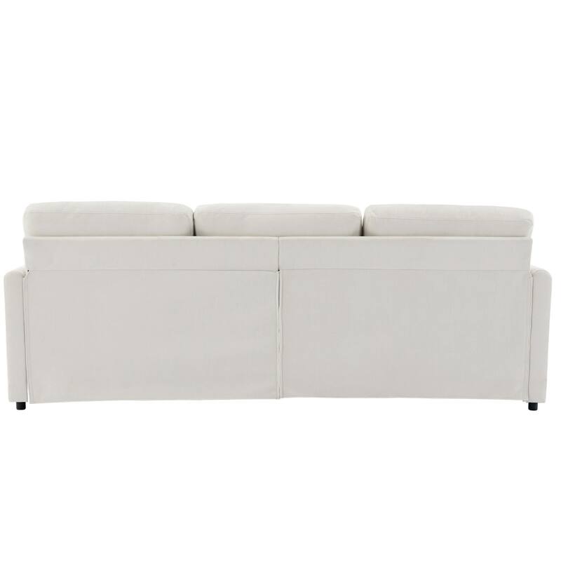 89" Oversized Chenille Cloud Comfy 3-seater Sofa