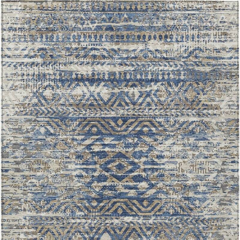 HomeRoots Moroccan Transitional Rectangle Outdoor Rug