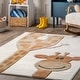preview thumbnail 8 of 7, Nuloom Anabell Giraffe Kids Area Rug