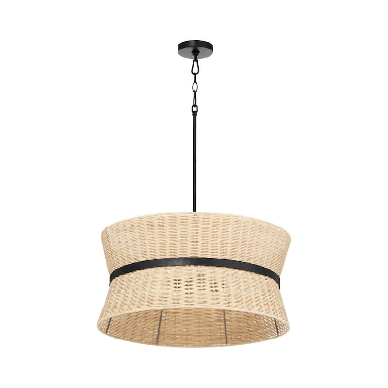 Quorum International 6123-4 Fairview 4 Light 25" Wide Pendant with