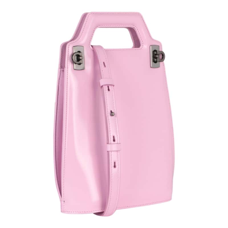 Ferragamo Micro Wanda Patent Leather Shoulder Bag