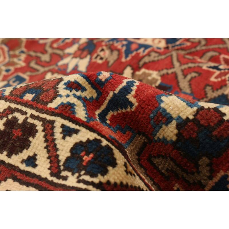 ECARPETGALLERY Hand-knotted Anadol Red Wool Rug - 5'4 x 10'1