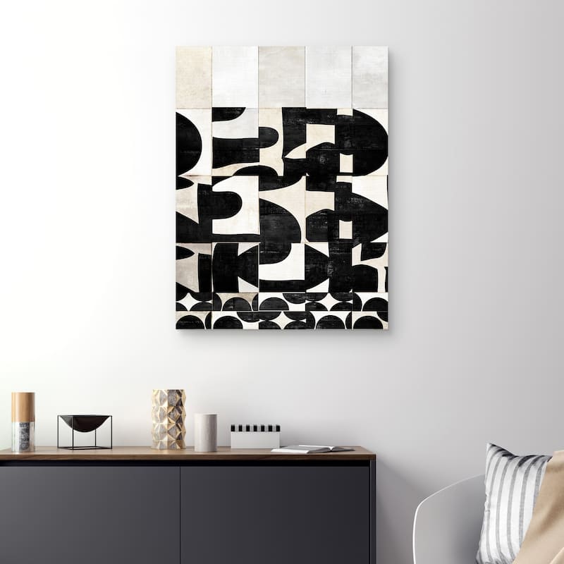 Scramble by Nikki Chu Canvas Art Print