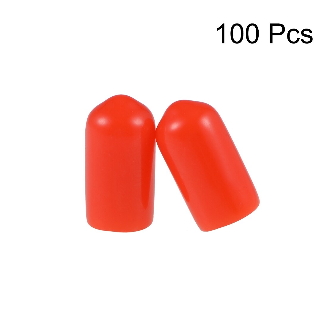 Rubber End Caps Vinyl Round Tube Bolt Cap Cover Thread Protectors