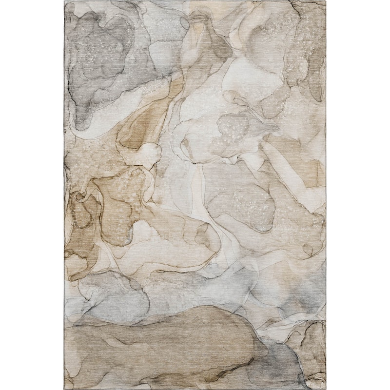 Premium Washable Super Soft Abstract Contemporary Mayfield Rug