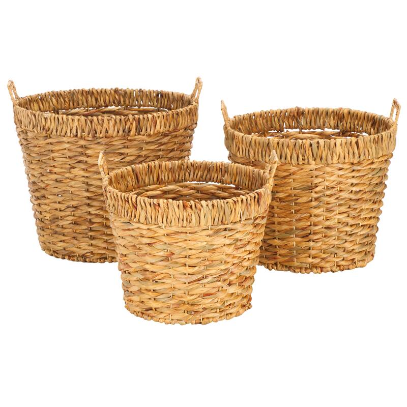 SAFAVIEH Francelyne Set Of 3 Storage Baskets (Fully Assembled) - 20.1 In. W x 20.1 In. D x 18.5 In. H - 20Wx20Dx19H