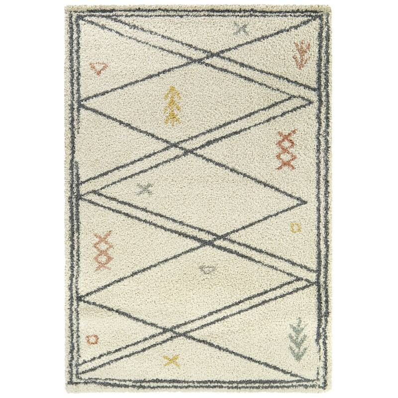 Lopes Modern Southwestern Shag Area Rug